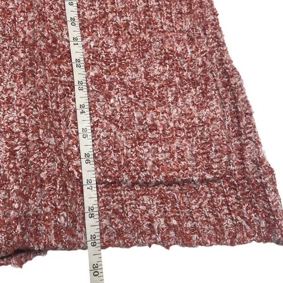 Steve Madden Salmon Marled Odetta Open Front Cardigan - Picture 6 of 7